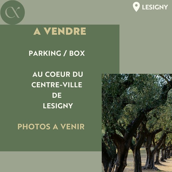 Parking privatif à Lesigny