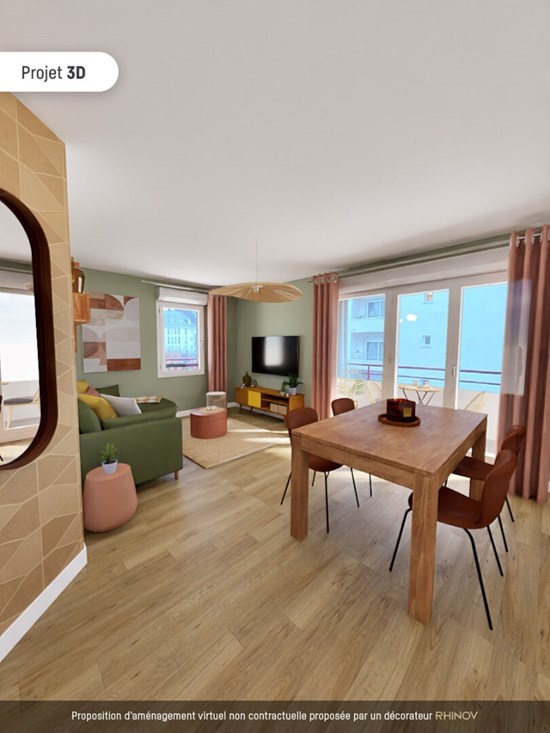 Appartement Rouen 3 pièces
