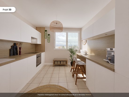 Appartement 5 pièces avec balcon à vendre à Petit Quevilly