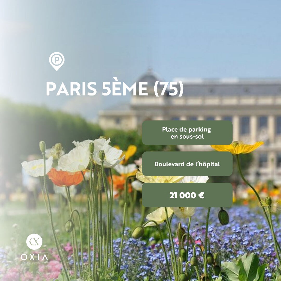 PARIS V - Jardin des Plantes - Parking