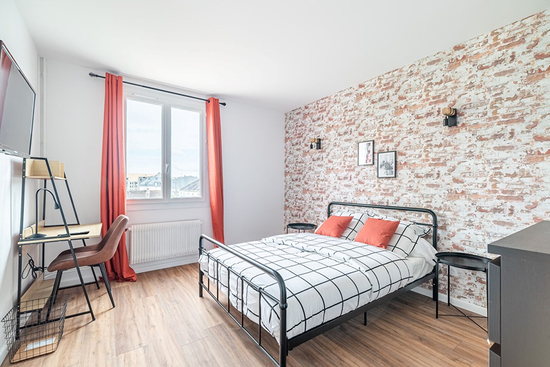 Chambre Rouen 5 pièce(s) 90 m2