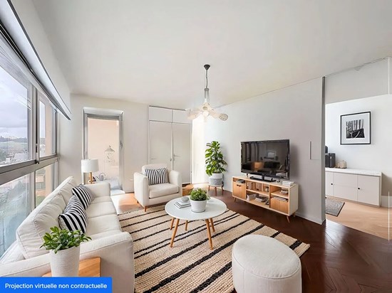 Bel appartement de 78m² avec balcon et parking
