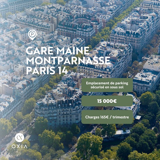Parking en sous-sol Gare Montparnasse
