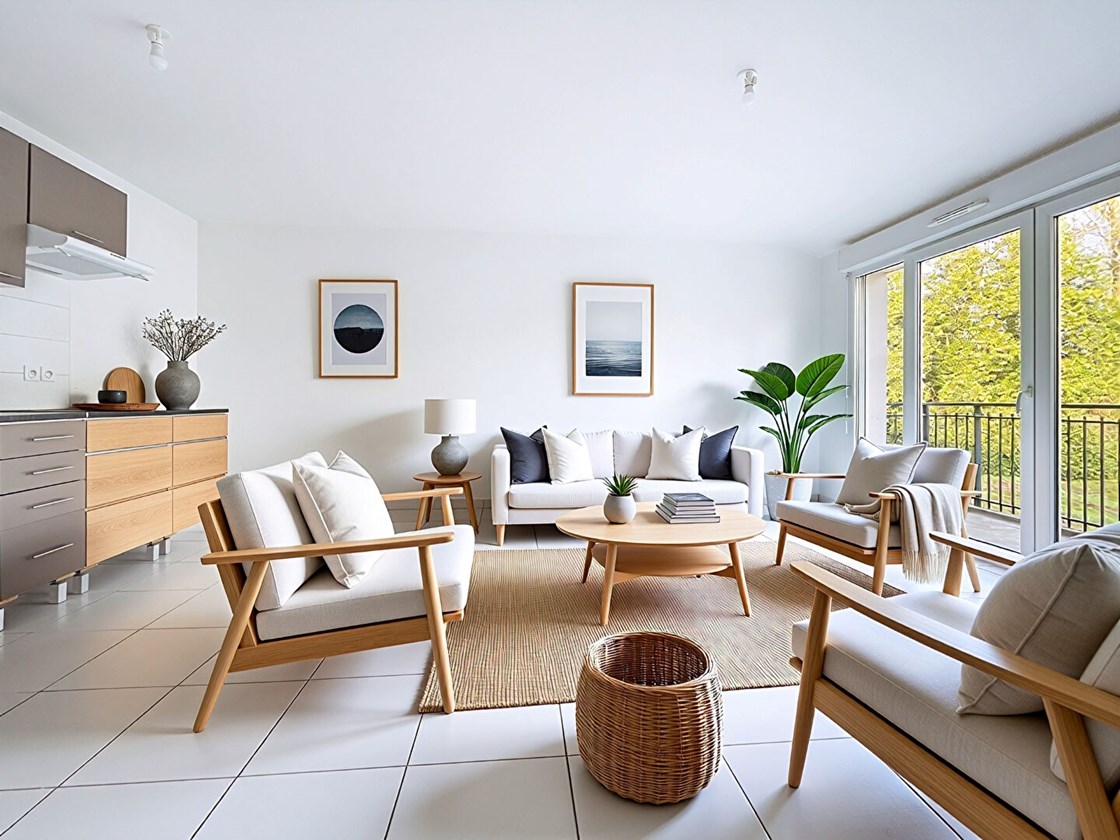 Elancourt (78) 3 pièces de 63 m² avec terrasse