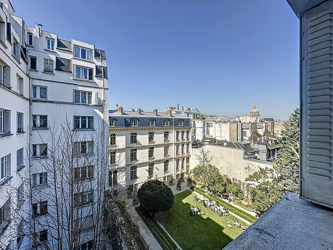 Studio lumineux - Vue dégagée sur les Invalides