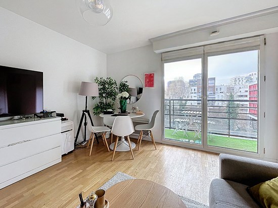 ASNIERES - 2 pièces 38,1m² - Balcon - Vue