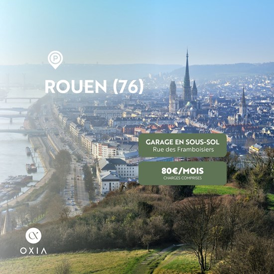 Parking  en sous/sol - Rouen