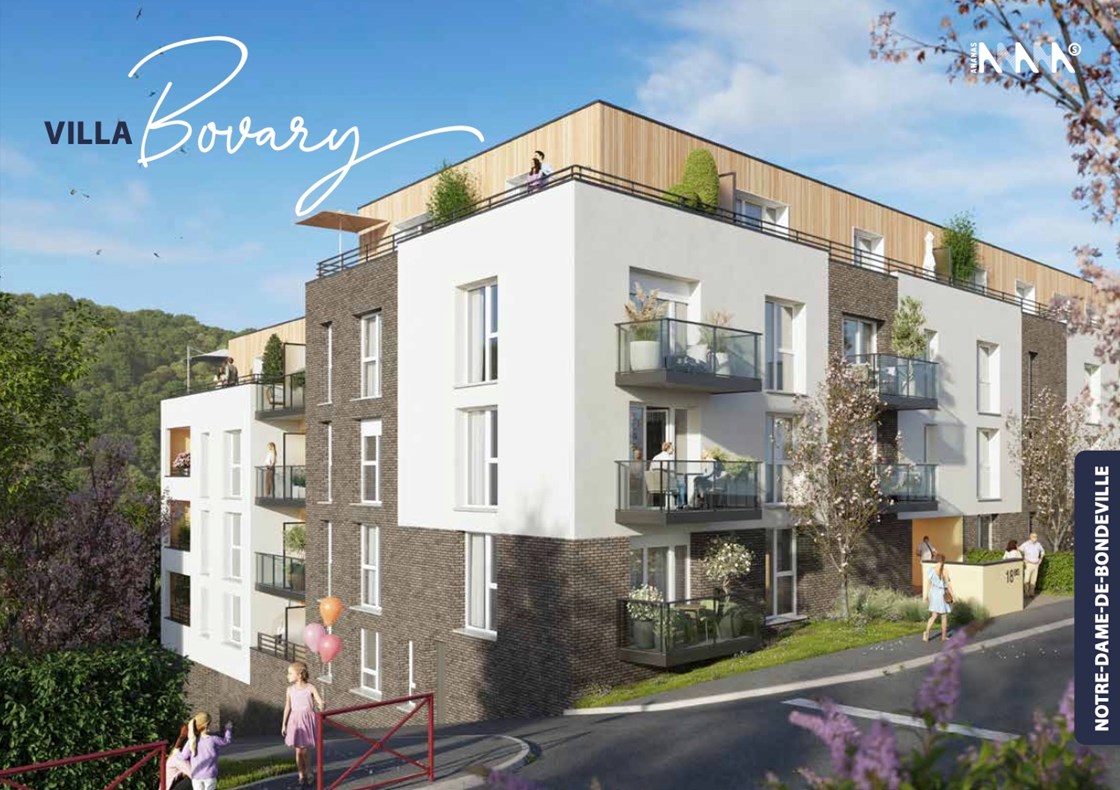 T3 avec grande terrasse ? Résidence neuve RE 2020 ? Notre-Dame-de-Bondeville