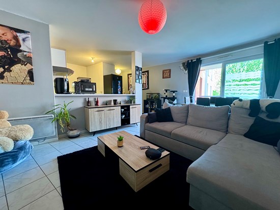Appartement T3 avec balcon et box double - Rive Gauche Rouen - Résidence récente