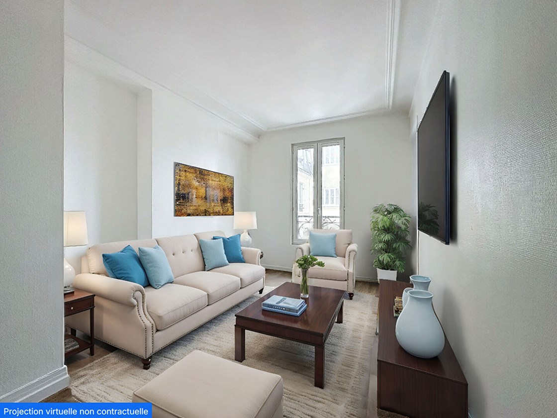 Appartement Paris 2 pièces 36.32 m²