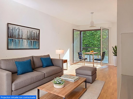 Appartement Lumineux - 2 pièces 40,15 m² - Parking