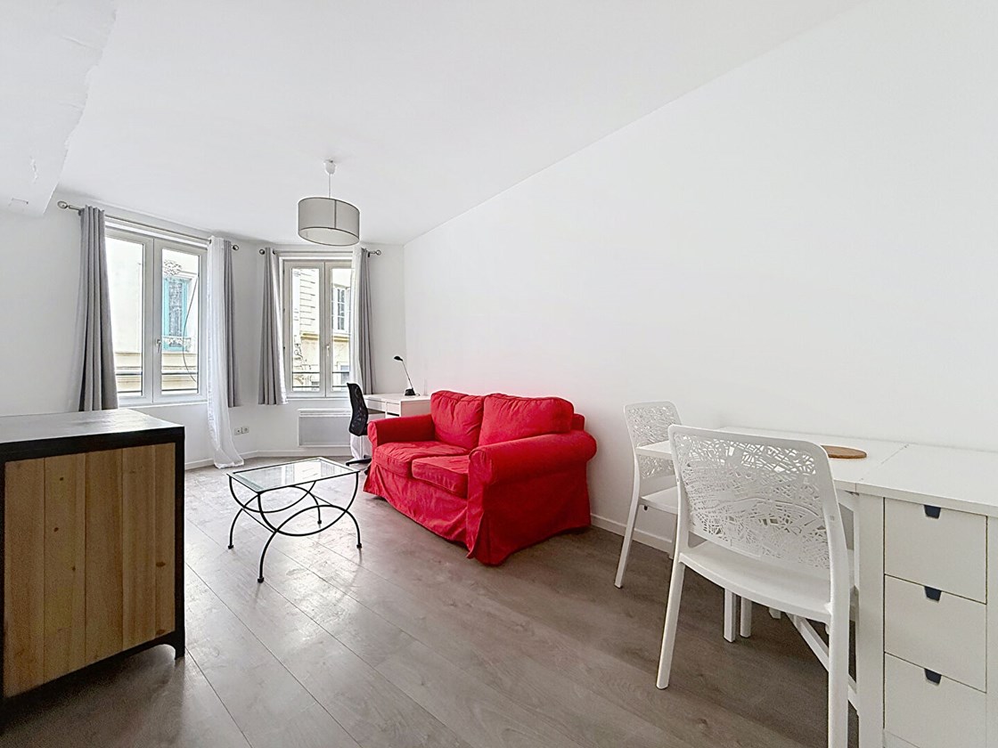 F2 de 32,40m2 situé Quartier Saint Gervais à Rouen Rive Droite