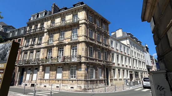 Studio non meublé de 17,26m²