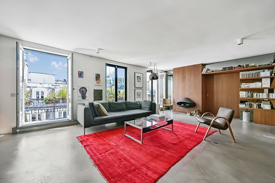 Louvre / Samaritaine - Appartement d'exception de 127m² avec terrasse en rooftop de 28m² et balcons - vue Tour Eiffel et Dôme des Invalides