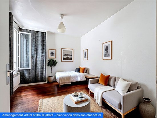 Studio loué  - Eglise Saint-Jean