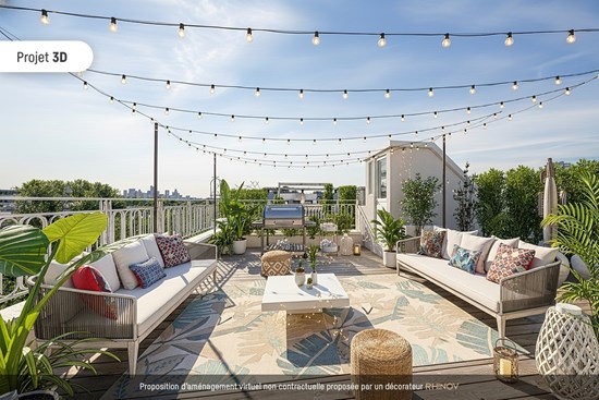 Appartement 2 pièces avec terrasse privative, Paris 16e