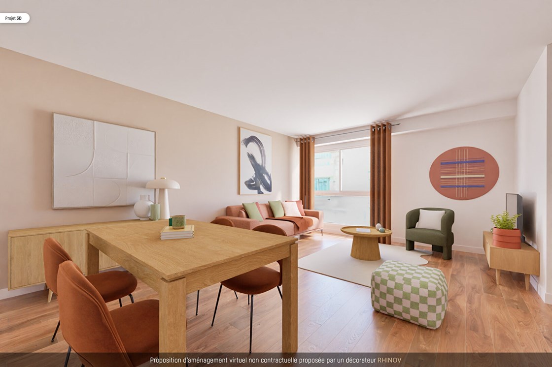 Boulogne Nord  -  Appartement familial avec  extérieurs et parking.