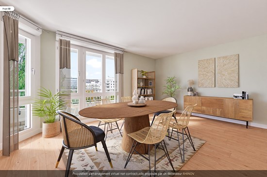 Issy-les-Moulineaux- Grand 2 pièces avec balcon et parkings