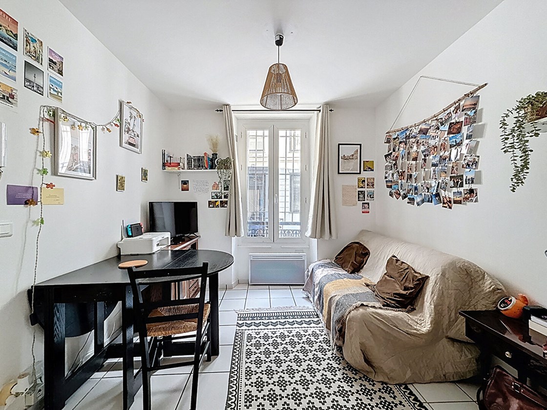 Studio sous bail meublé - Proche métro Jourdain