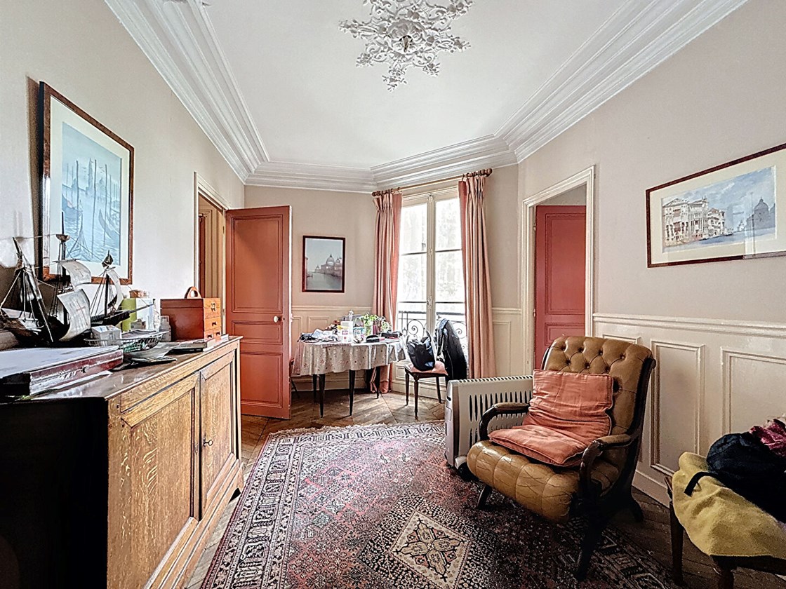 Vente occupée - Bail loi 48 - 3 pièces avec cachet à rénover