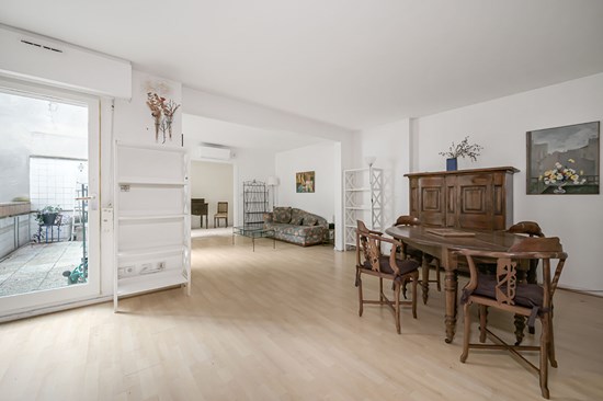 Square du Temple - 4 pièces - Terrasse