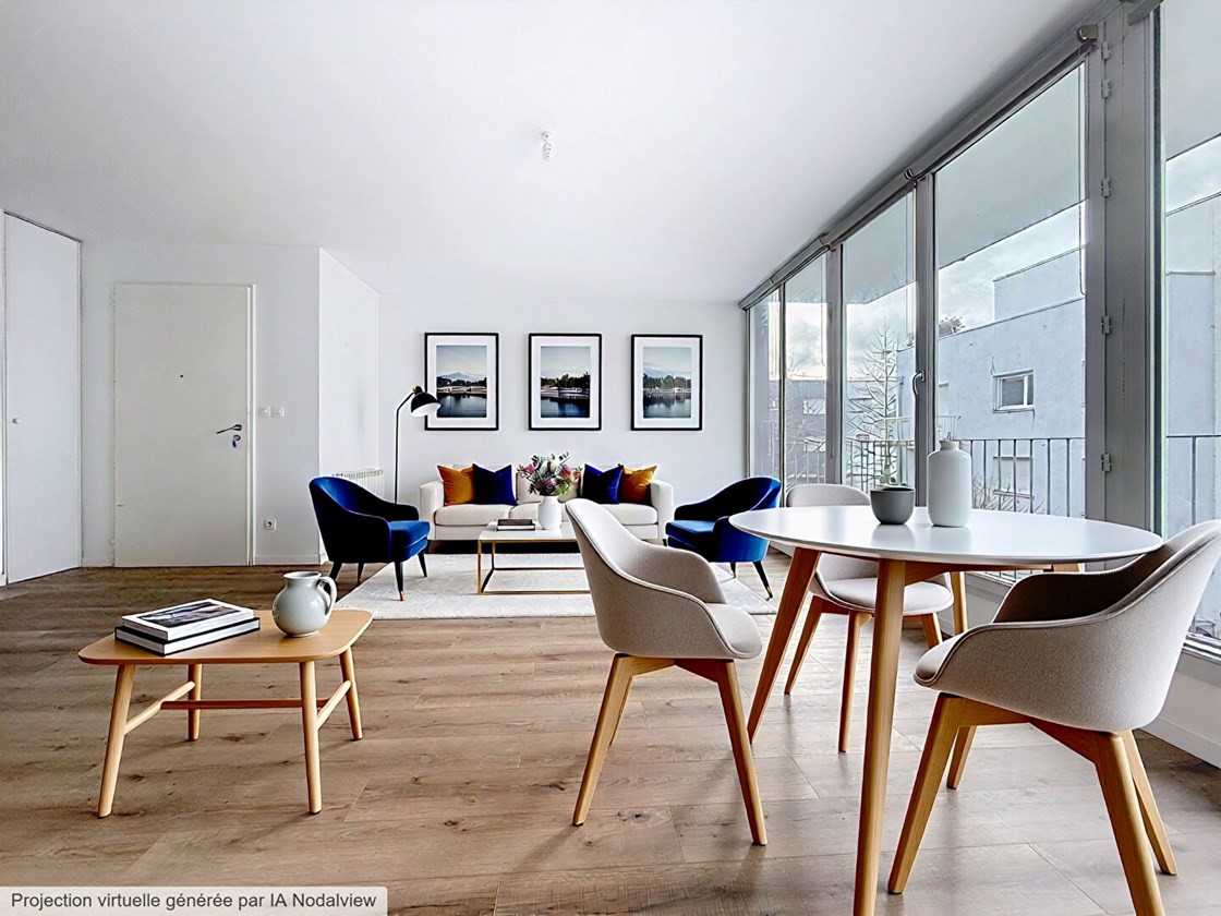 Appartement 4 pièces de 86,24m2 avec 3 places de parking à Rouen