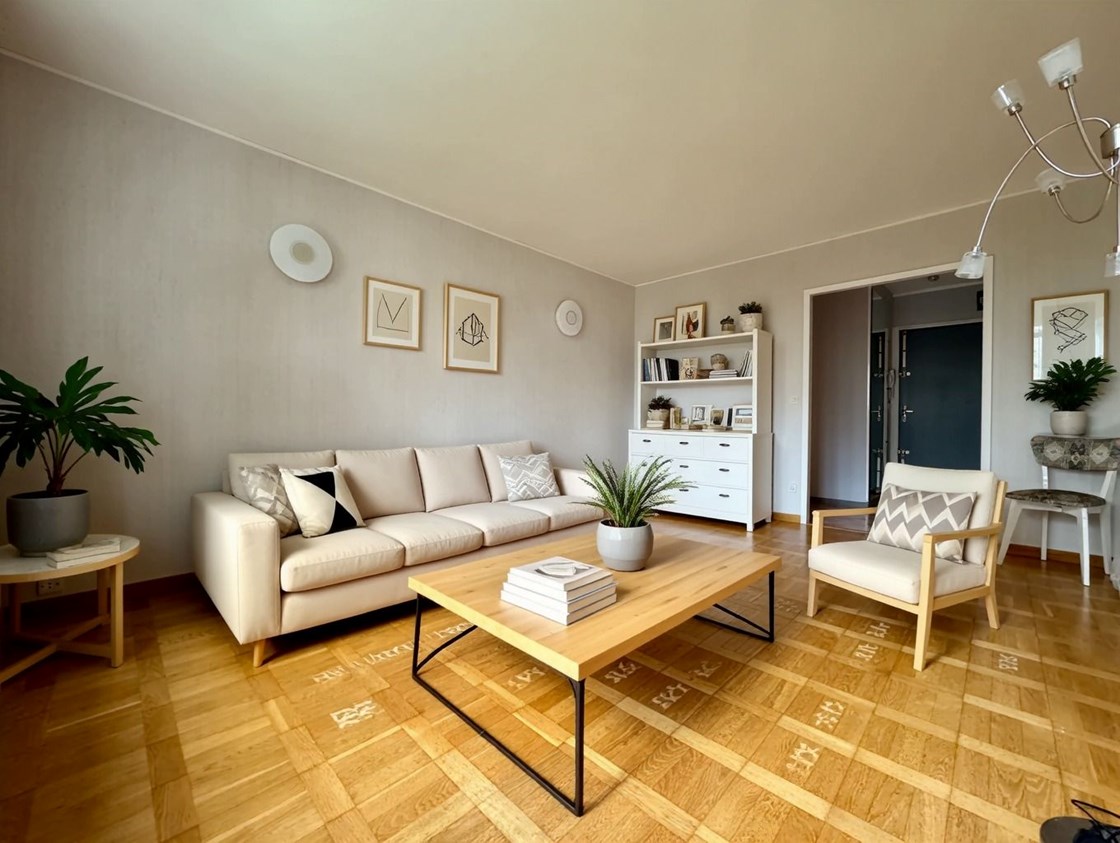 Appartement T3 - Canteleu - Rez-de-chaussée surélevé avec ascenseur - Vue dégagée