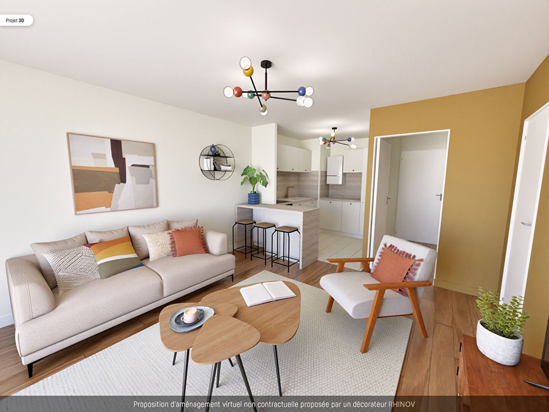 Appartement  2 pièces 41 m2 - Tournan En Brie