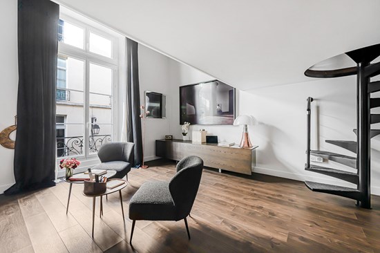 Rue Charlot -  Appartement au sein d'un Hôtel Particulier du XVIIIe siècle