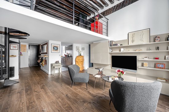 Rue Charlot -  Appartement au sein d'un Hôtel Particulier du XVIIIe siècle