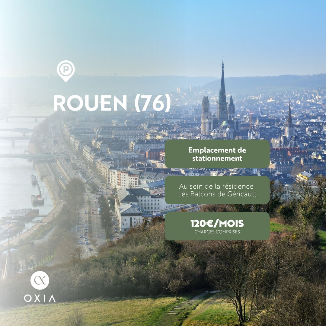 Place de parking Rouen Rive Droite