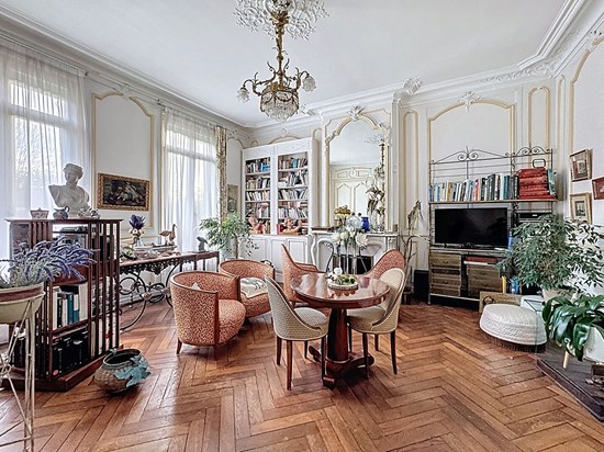 Rouen secteur Gare - Appartement en duplex avec jardin, garage et dépendances