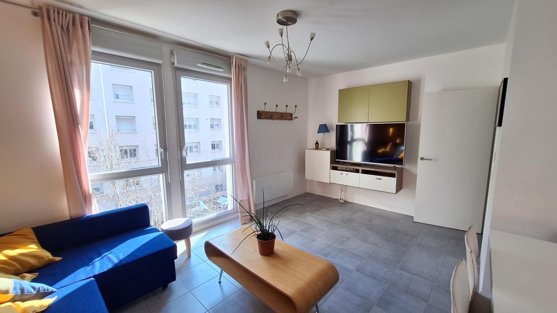 Location appartement 2 pièces meublé - F2 Lyon