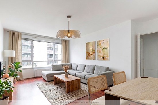 Alexandre Dumas - Appartement 65m²  avec balcon - Immeuble semi-récent