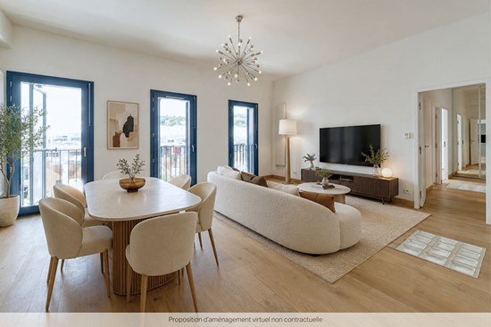 Appartement  T3 avec vue sur la Saone