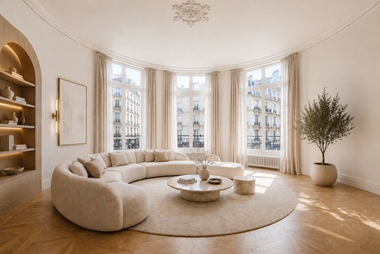 Entre la place des Vosges et la rue de Bretagne - Appartement à rénover avec triple exposition et réception en rotonde