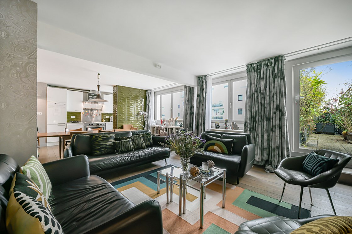 Appartement 4 pièces 90m2 avec terrasse de 39m²