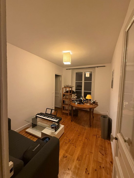 Deux pièces non meublé