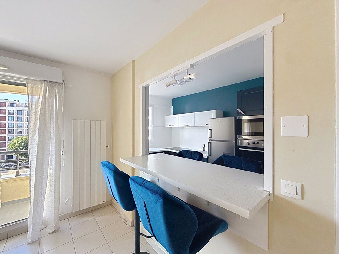 Appartement  F2 46,30m2 avec balcon et parking - Rouen