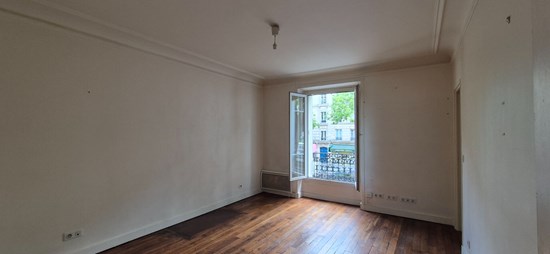 Trois pièces non meublé